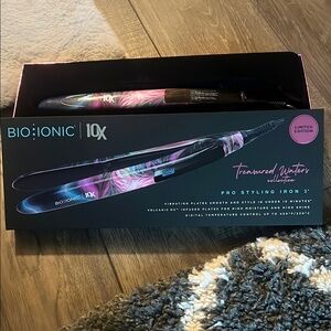 Bio Ionic 10X Pro Styling Iron -Treasured Waters